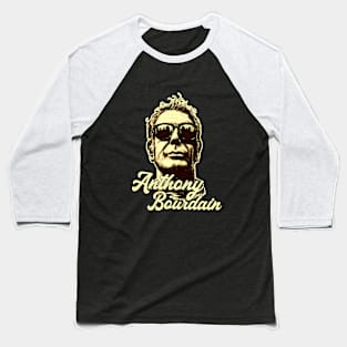 Anthony Bourdain Legends Baseball T-Shirt